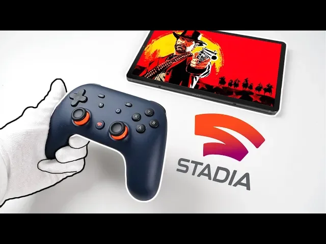 google stadia console unboxing - the future of gaming?(gameplay review + controller